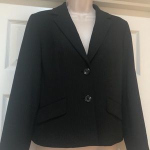 Like New Alfani Striped Lined Jacket Size 8P